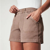 リン｜ステッチ入りポケットのショートパンツ