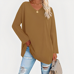 キヨミ｜ゆったりシルエットの長袖ブラウス